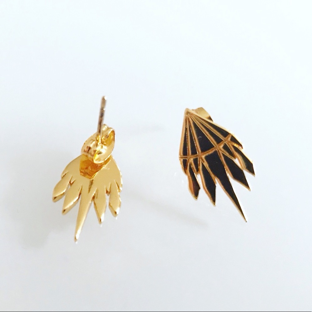 Gorjana gold stud earrings